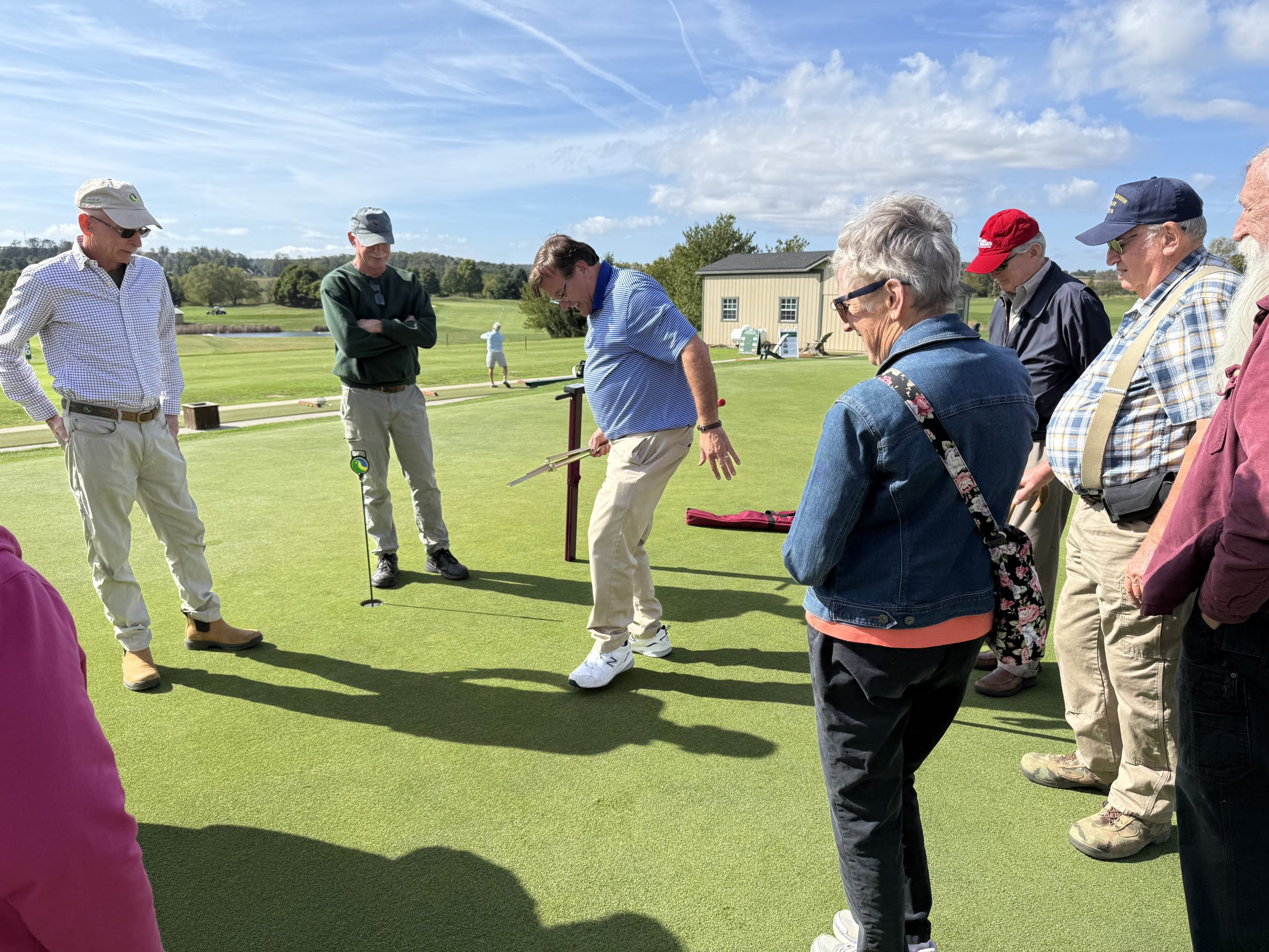 “Creating a Golf Course from Agricultural Land: A Field Trip”