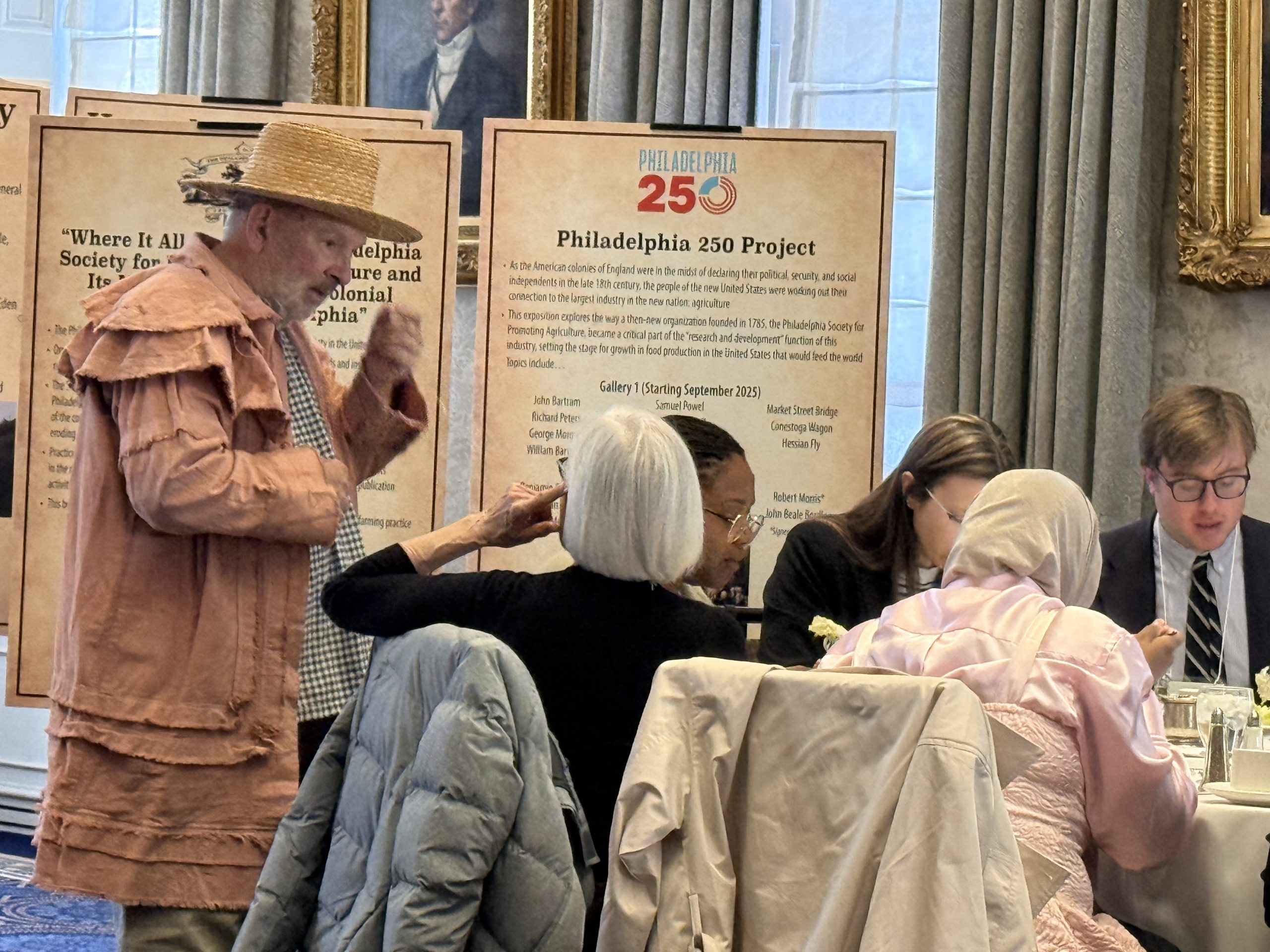 “Glimpses of the New American Republic, the Philadelphia Society for Promoting Agriculture, and America 250 Philadelphia”